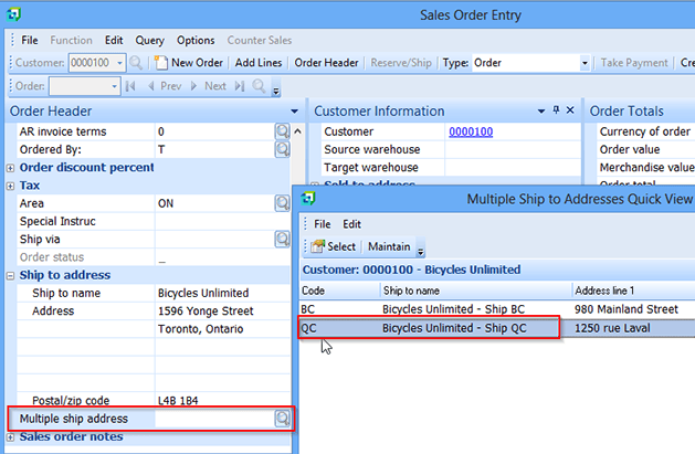 sales-order-entry-select-ship-address