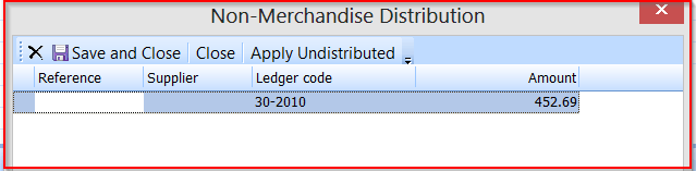 non-merchandise-distribution